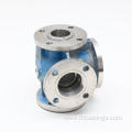Investment casting impeller pump housing case shell parts